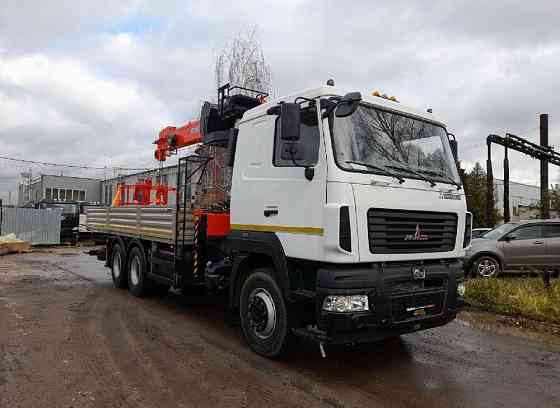 Автомобиль бортовой МАЗ 6312C5-8575-012 с гидроманипулятором KANGLIM KS1256 6x4 Санкт-Петербург