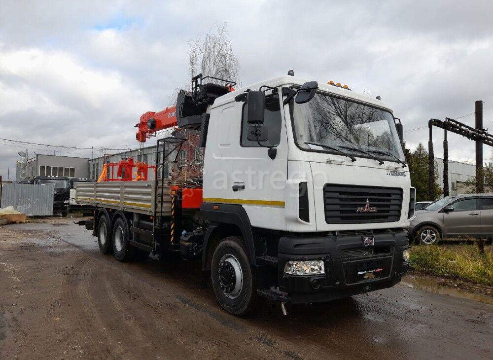 Автомобиль бортовой МАЗ 6312C5-8575-012 с гидроманипулятором KANGLIM KS1256 6x4 Санкт-Петербург - изображение 1