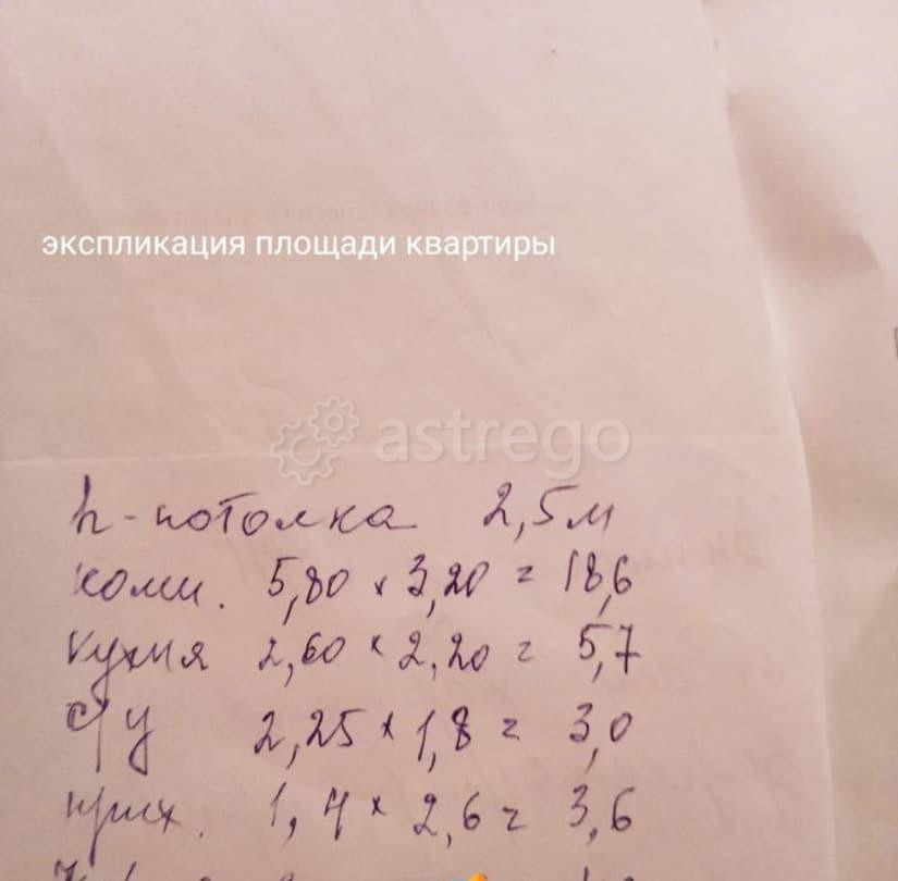 1-комн. квартира, 33 м2, 3/5 эт. Белогорск - изображение 7