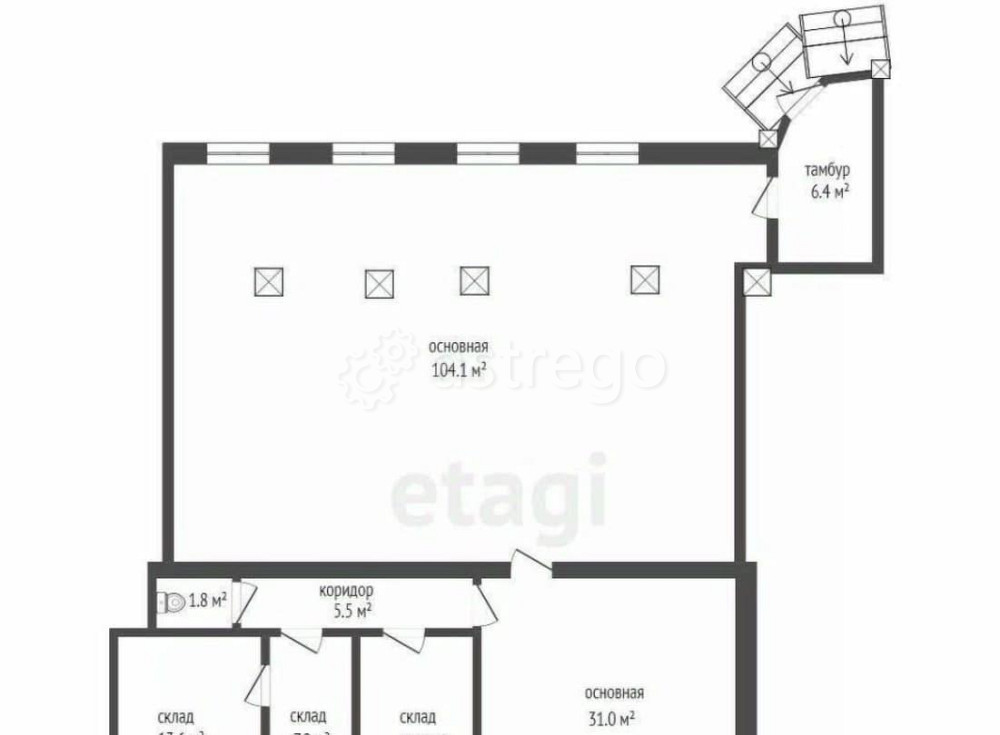 Торговое помещение, 174.7 м2 Красногорск - изображение 6
