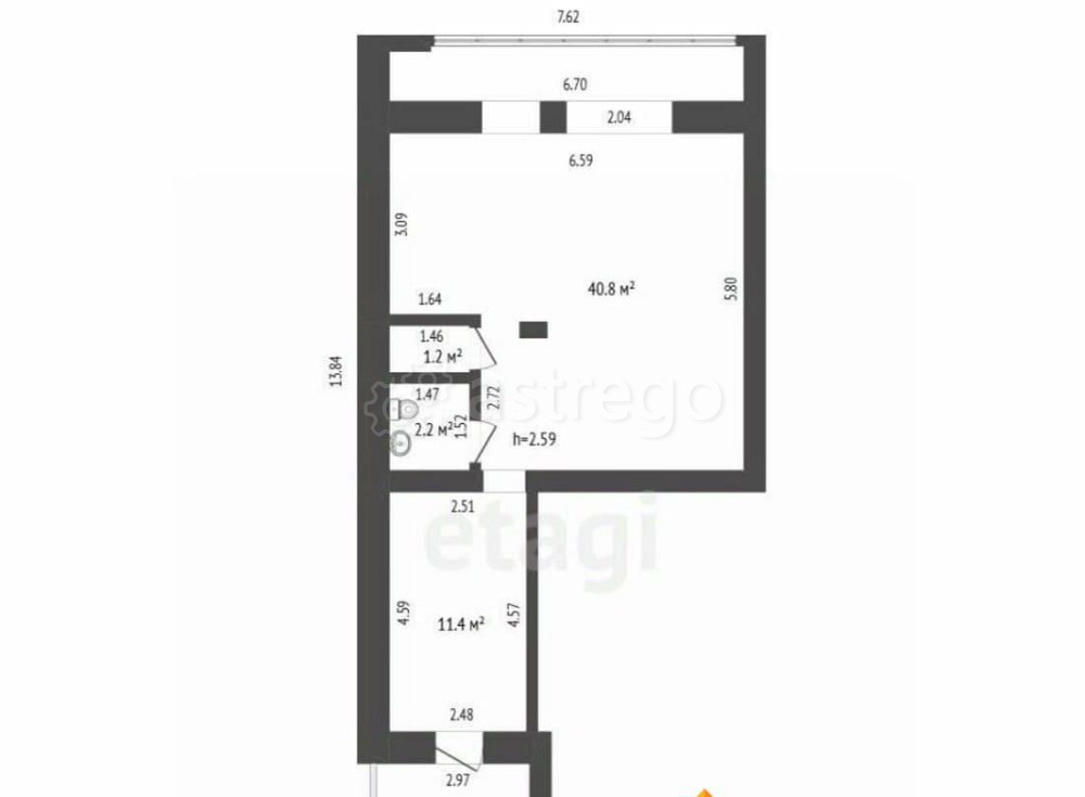 Офис, 52.2 м2 Стерлитамак - изображение 3