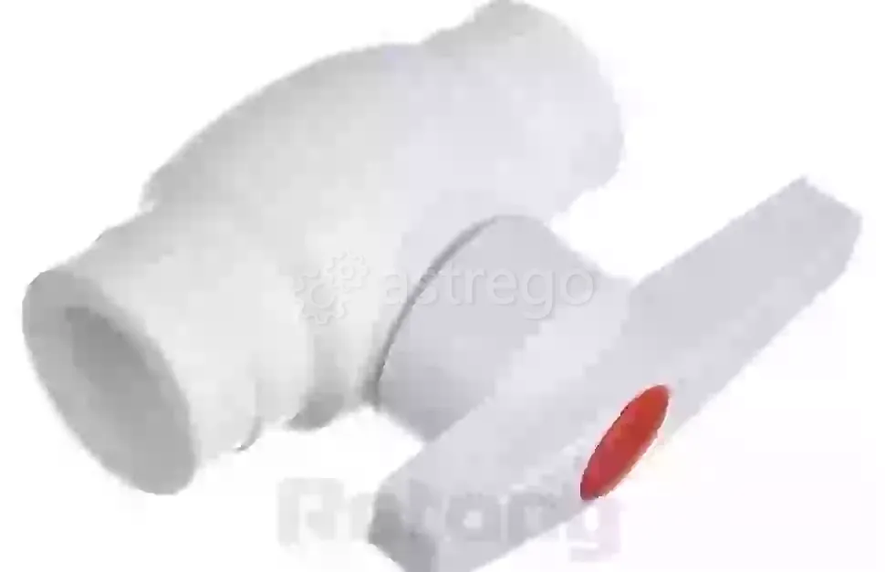 Кран шаровый TEBO, полнопроходной белый 20 Москва - изображение 1