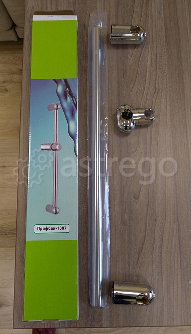 Штанга душевая 650 мм Профсан 1007 Новосибирск - изображение 1