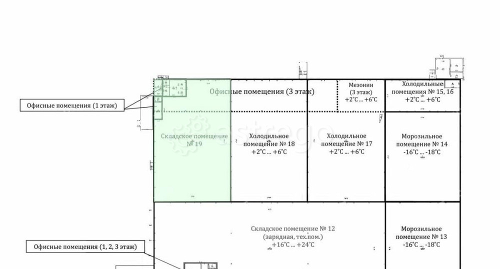 Склад, 1445.05 м2 Санкт-Петербург - изображение 7
