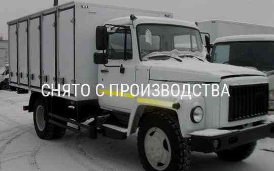 Автофургон для перевозки бутилированной воды на базе ГАЗ 3309 Москва