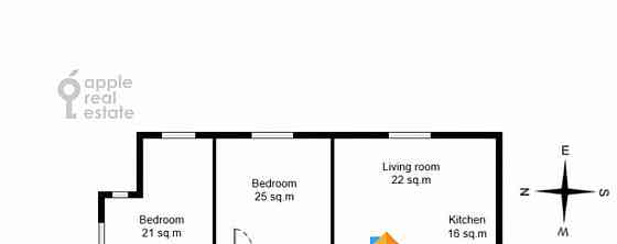 3-комн. квартира, 130 м2, 4/7 эт. Москва