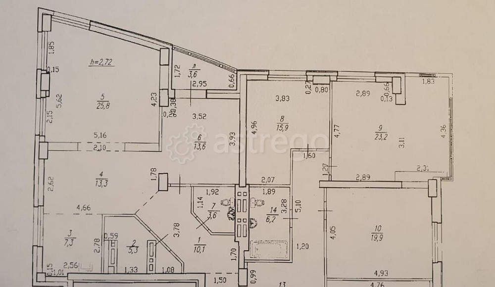 5-комн. квартира, 192 м2, 13/17 эт. Уфа - изображение 6