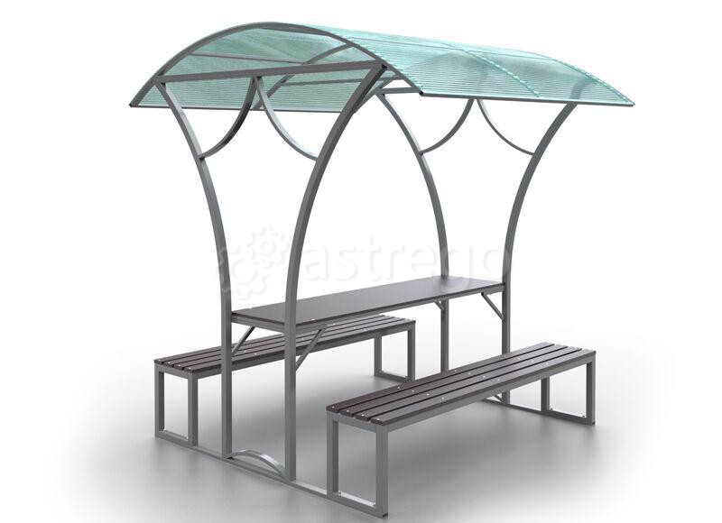 Беседка Летняя 2100х2230х2280 мм Краснодар - изображение 1