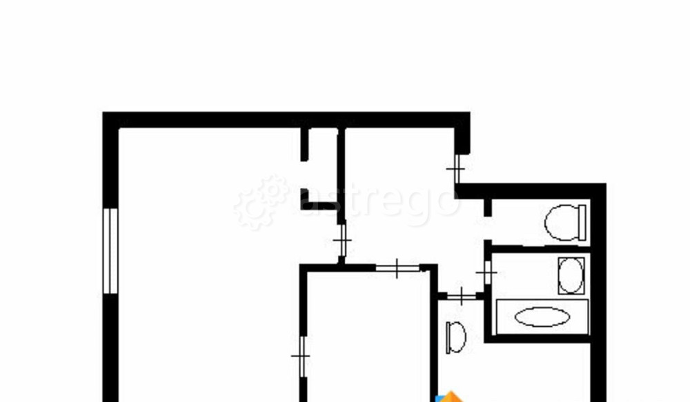 2-комн. квартира, 40 м2, 5/5 эт. Москва - изображение 5