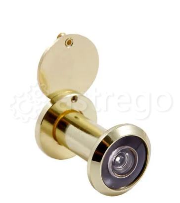 Глазок АЛЛЮР ГДШ-2 35-50мм d=16мм хром, золото Красноярск - изображение 1