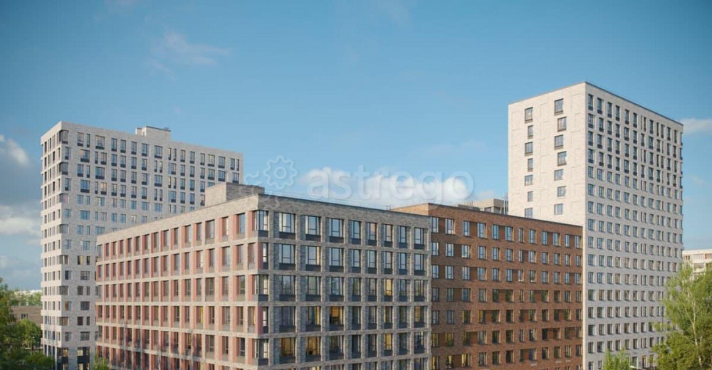 2-комн. квартира, 44.1 м2, 6/16 эт. Архангельск - изображение 1