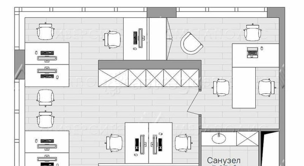 Офис, 62 м2 Котельники - изображение 3