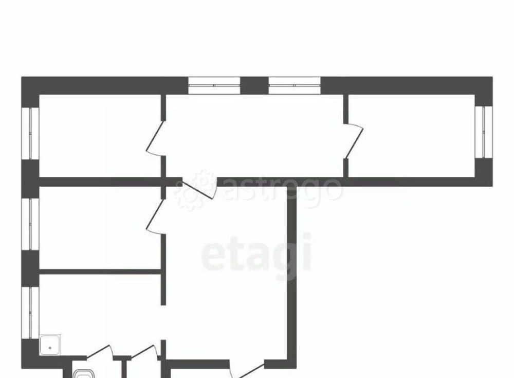 4-комн. квартира, 67.1 м2, 1/5 эт. Емельяново - изображение 6