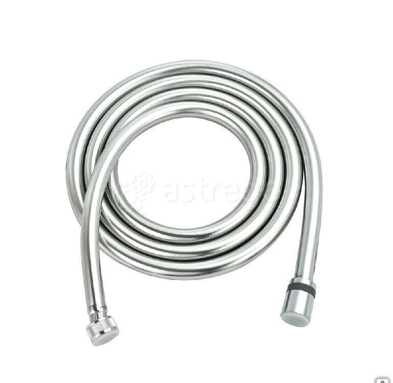 Шланг душевой Lemark LE8046P ПВХ, 150 см, TURN-FREE серебристый Новосибирск - изображение 1