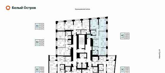 4-комн. квартира, 86.47 м2, 5/31 эт. Уфа