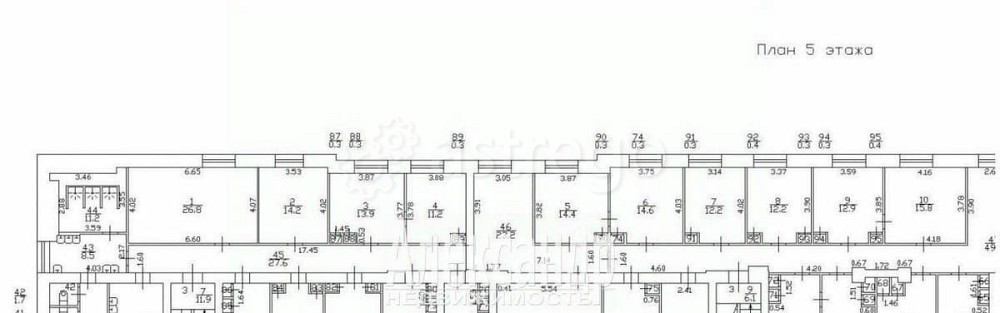 Комната, 30.4 м2, 5/5 эт. Санкт-Петербург - изображение 3