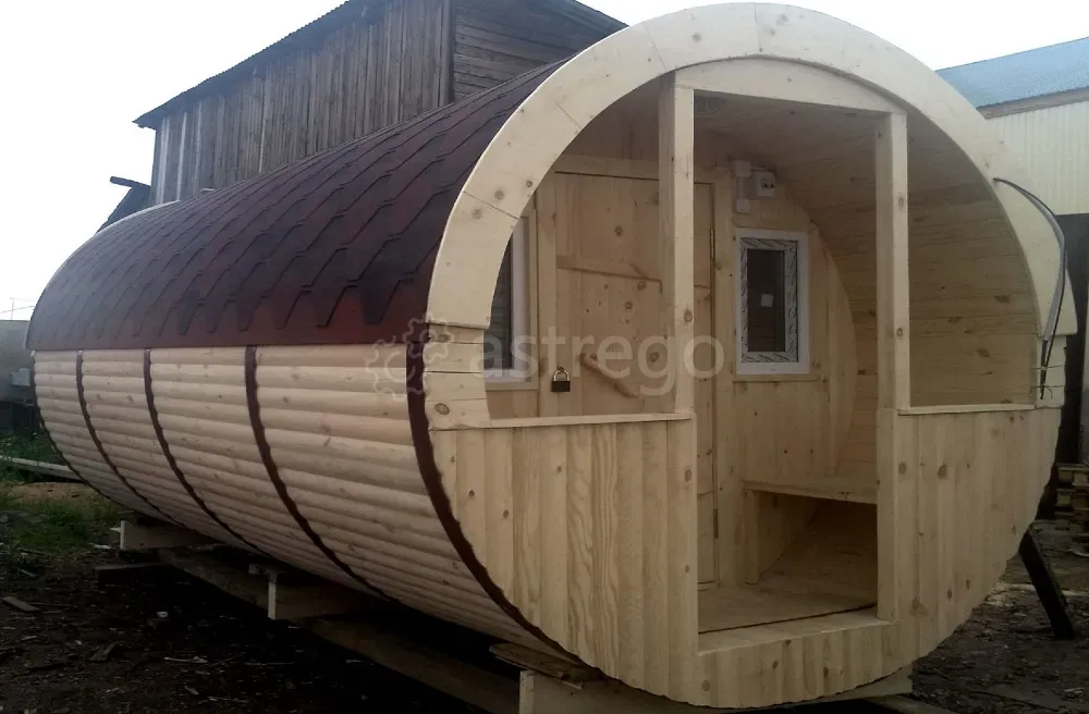 Баня бочка. Красноярск - изображение 1