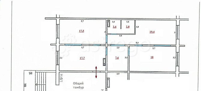 Офис, 87 м2 Барнаул - изображение 1