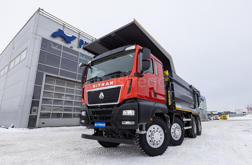 Самосвал Sitrak C7H MAX 8x4 ZZ3316V306ME 6.3 x2.3 x1.65 24 м3 скальный R 24 Краснодар - изображение 1