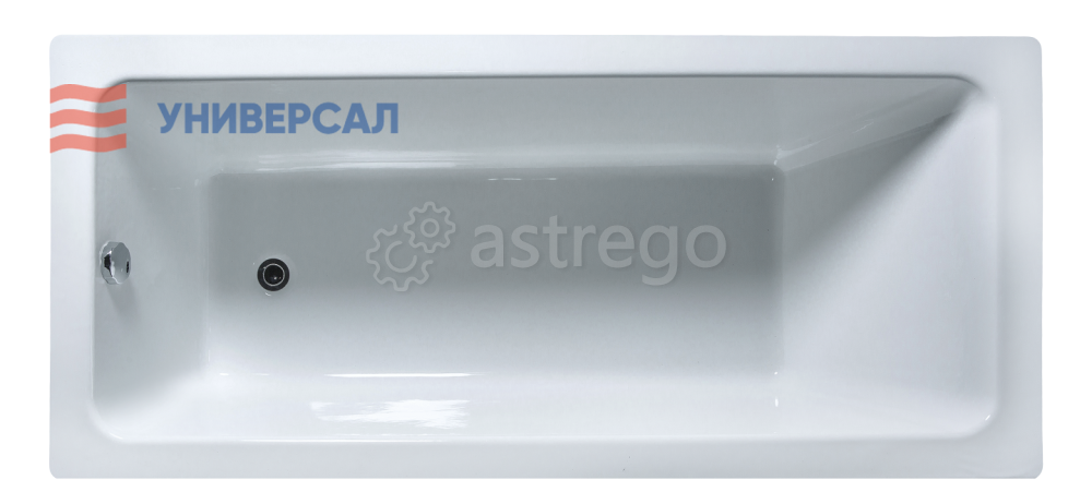 Ванна чугунная эмалированная ВЧ-1700мм., "Оптима Ультра" 1700х800х447 по ТУ 25.99. Екатеринбург - изображение 1