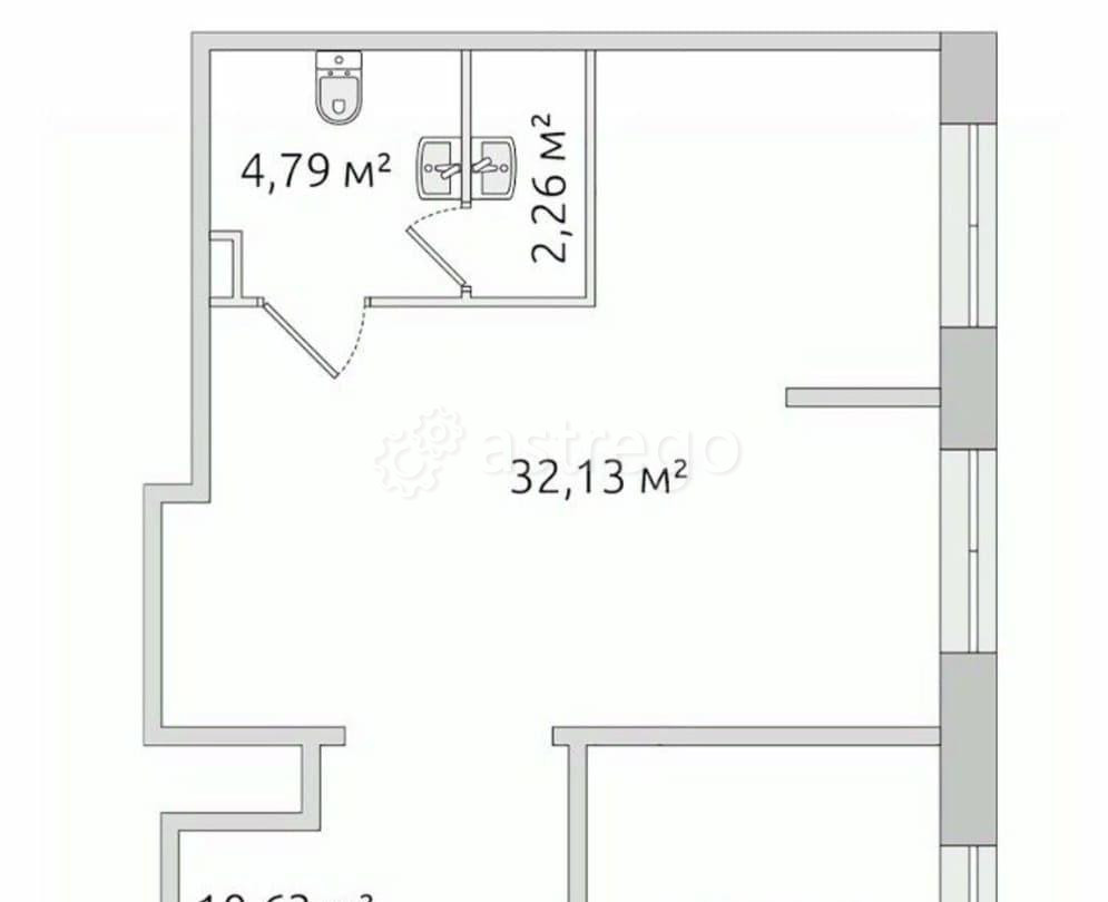 Свободного назначения, 61 м2 Санкт-Петербург - изображение 3