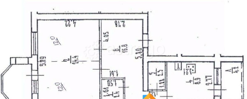 4-комн. квартира, 90.9 м2, 3/6 эт. Уфа - изображение 2