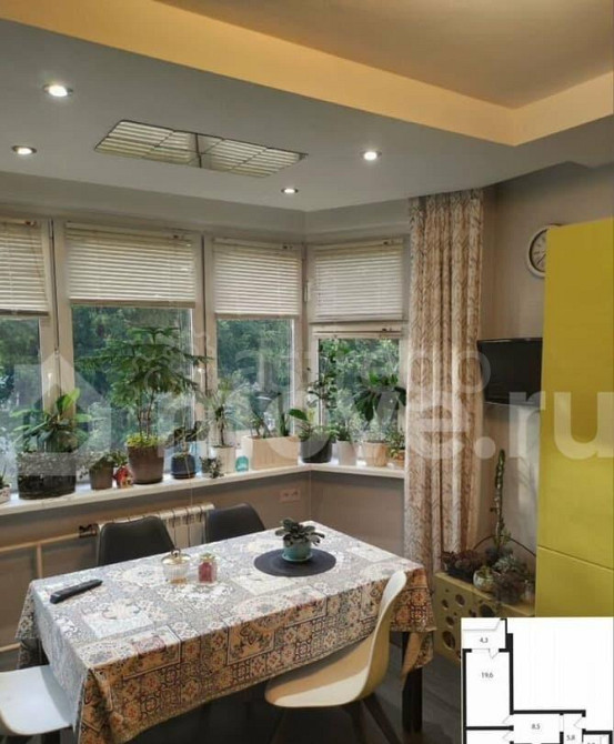 3-комн. квартира, 75 м2, 2/17 эт. Москва - изображение 4