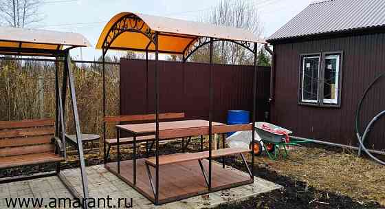 Беседка с полом (250х200х200) см Беседки Амарант Раменское