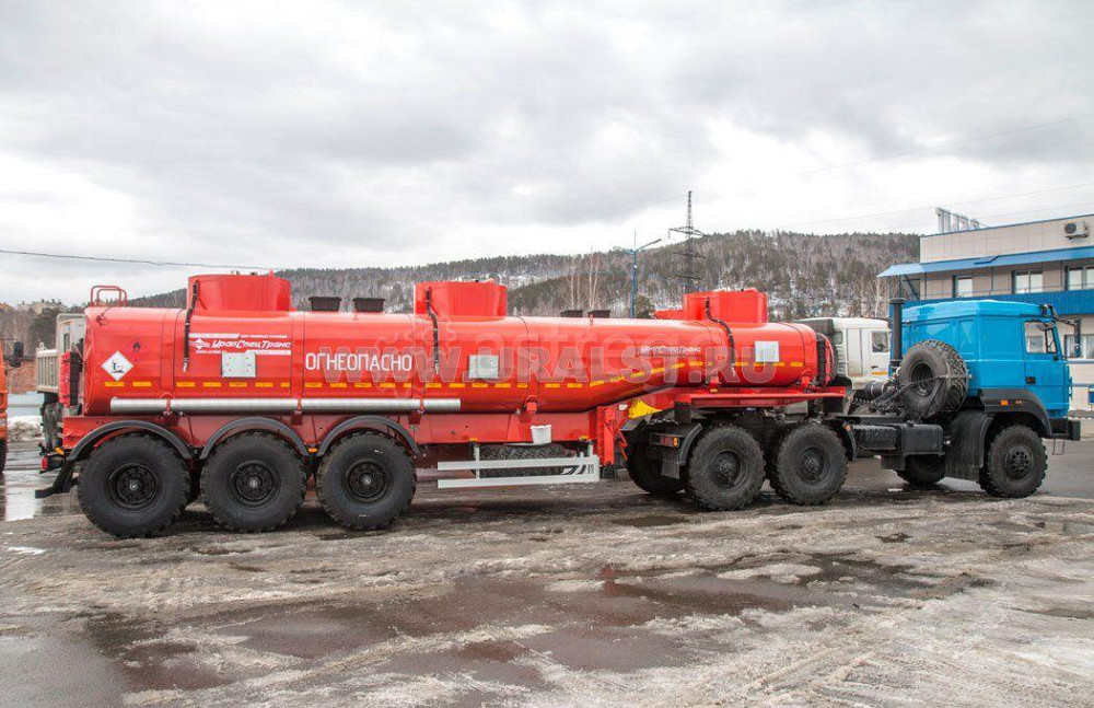 Полуприцеп цистерна для ГСМ 26 м3 УСТ Симферополь - изображение 1