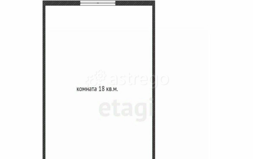 Комната, 18 м2, 5/5 эт. Белгород - изображение 1