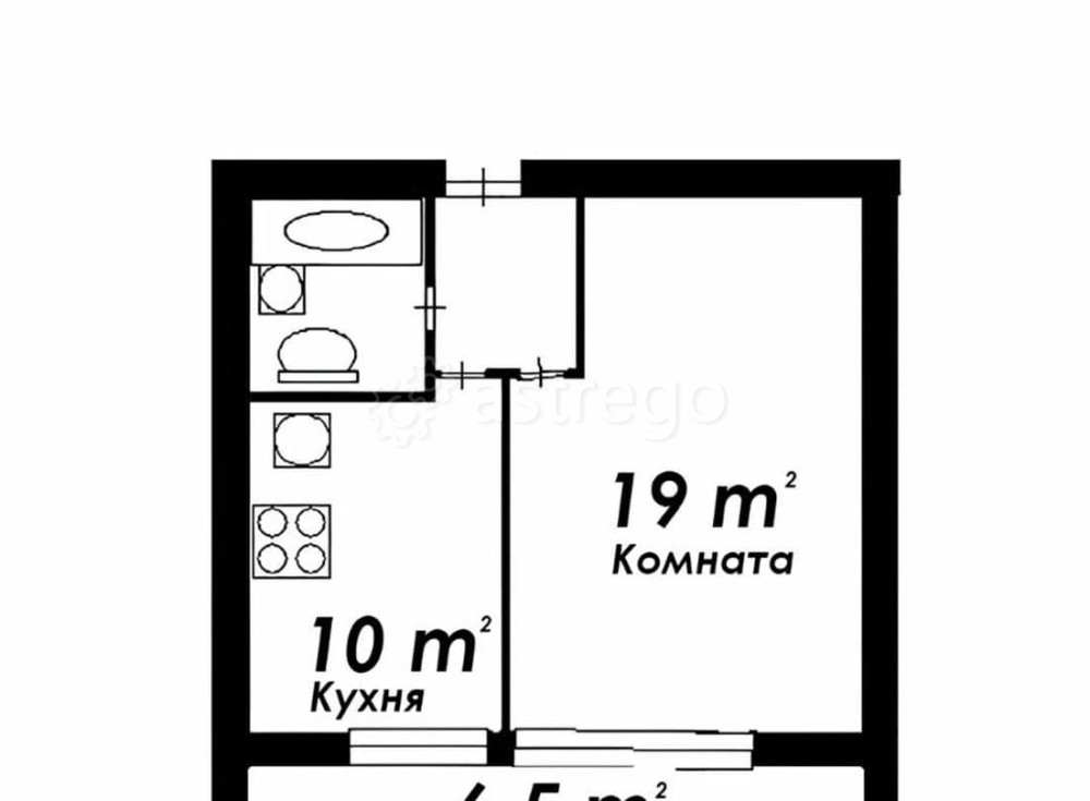 1-комн. квартира, 38 м2, 15/16 эт. Москва - изображение 7