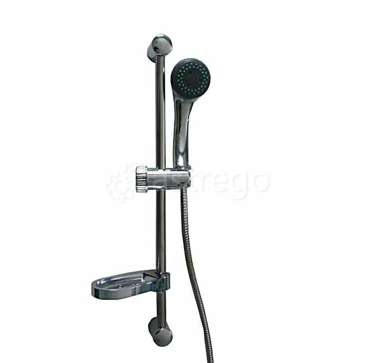 Душевая стойка GO/ON FS13000-FS252 лейка, шланг 1.5м, мыльница Екатеринбург - изображение 1