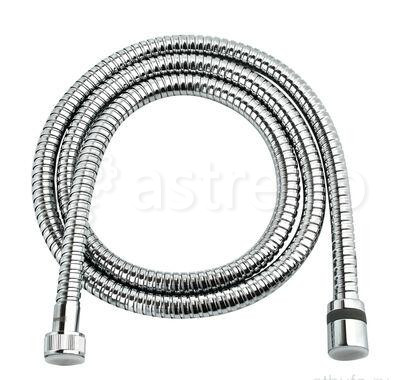 Шланг душевой LEMARK LE8028S двухзагибный 1,2 м, сталь хромированная, пакет с подвесом (1/50) Пермь - изображение 1