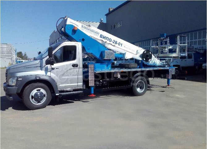 Автовышка ВИПО 28-01 на базе ГАЗон Некст C41R33 Самара - изображение 1