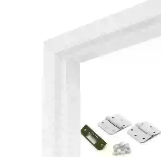 Дверные коробки МДФ лам. белая ГОСТ 1240 мм с фурнитурой Екатеринбург