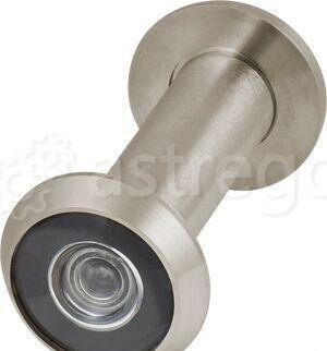 Глазок дверной, пластиковая оптика DV2, 16/55х85 SN Мат. никель Санкт-Петербург - изображение 1