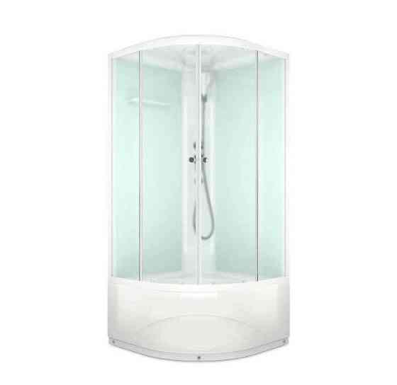 Душевая кабина Delight 88 high 80x80 высокий поддон сатиновое-матовое стекло DOMANI-Spa DS01D88HWM00 Москва