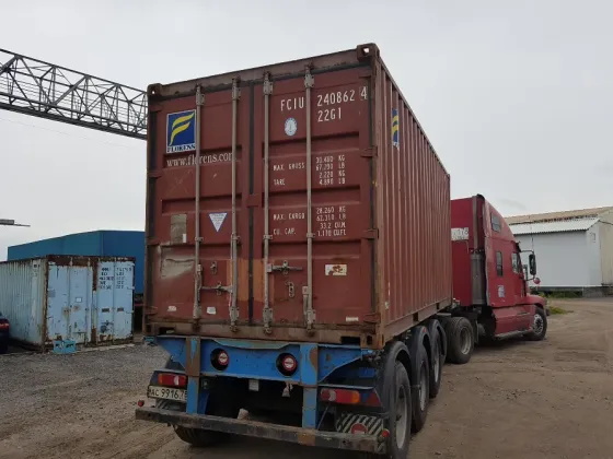 20-футовый контейнер — купить морской контейнер в СПб с доставкой Санкт-Петербург