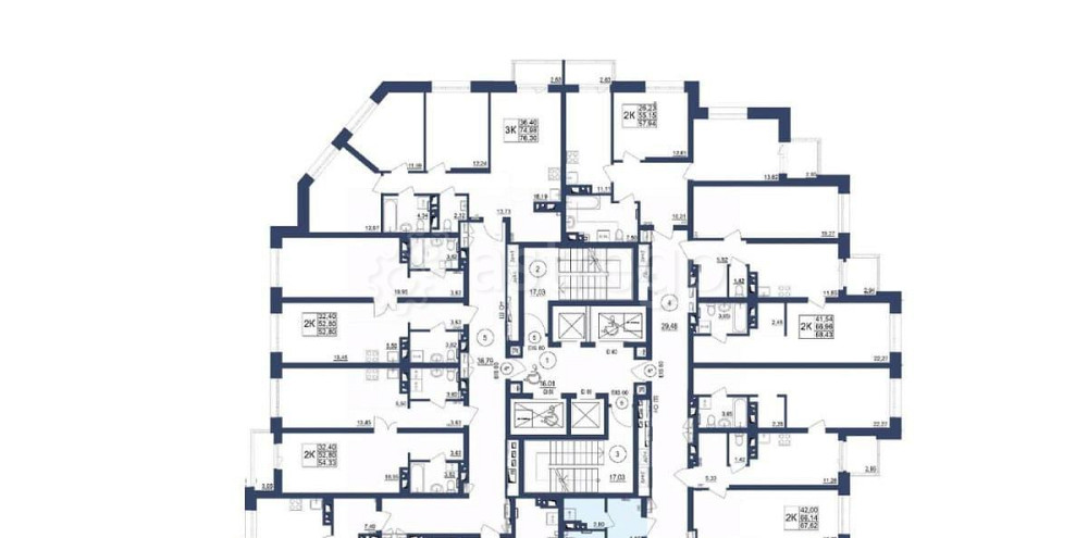 4-комн. квартира, 87.45 м2, 34/34 эт. Уфа - изображение 3