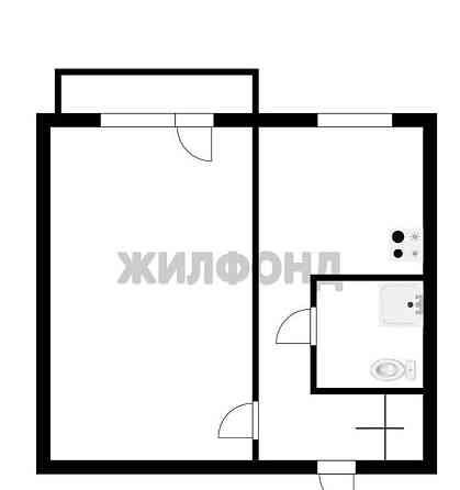 1-комн. квартира, 33.2 м2, 4/5 эт. Красноярск