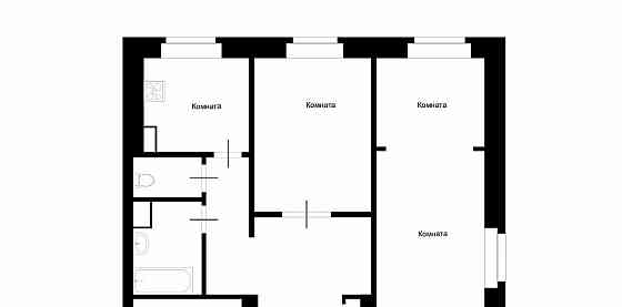 3-комн. квартира, 53 м2, 2/4 эт. Сергиев Посад