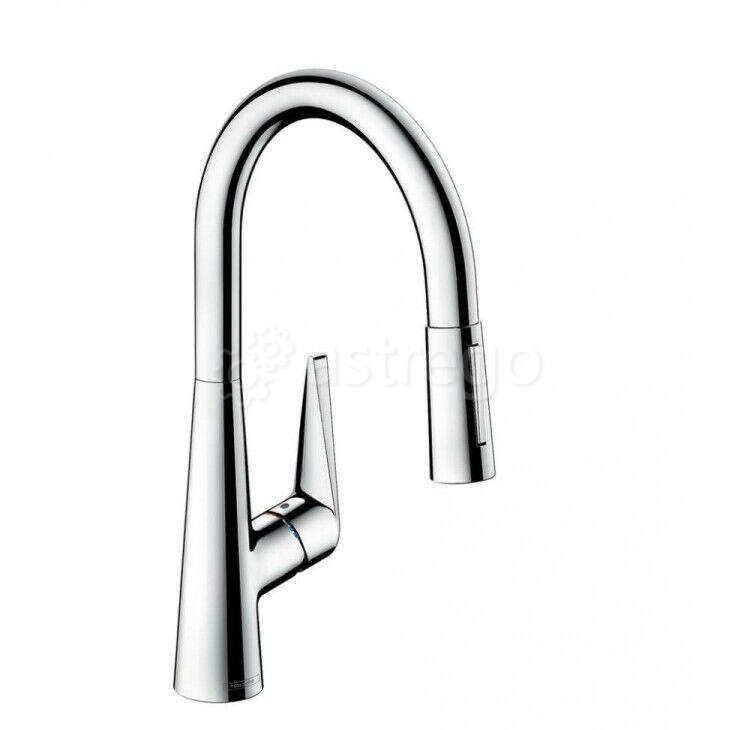 Смеситель для кухни Hansgrohe, Talis M51, Eco, тип открывания воды - однорычажный 72817000 Москва - изображение 1