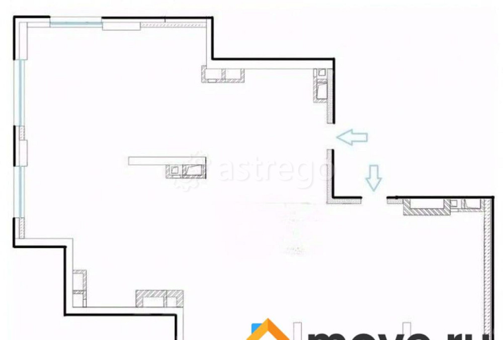 5-комн. квартира, 179 м2, 16/48 эт. Москва - изображение 4