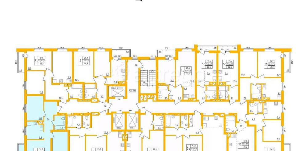 3-комн. квартира, 59.4 м2, 1/27 эт. Уфа - изображение 6