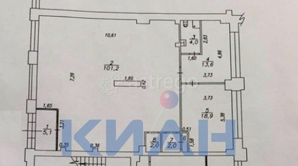Торговое помещение, 147 м2 Красноярск - изображение 7