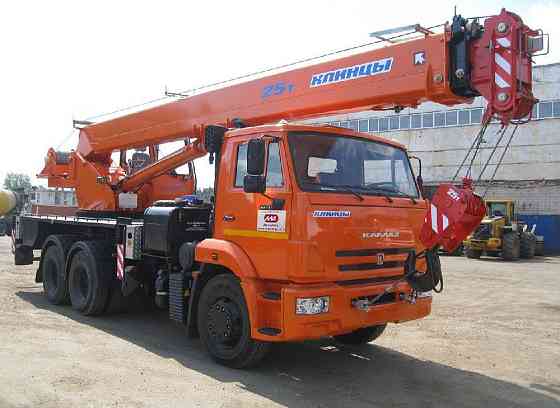 Автокран Клинцы 25 т на шасси Камаз 65115 Самара