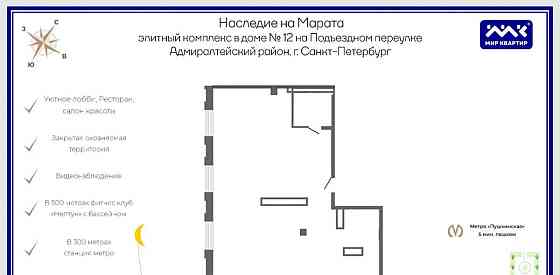 Офис, 85 м2 Санкт-Петербург