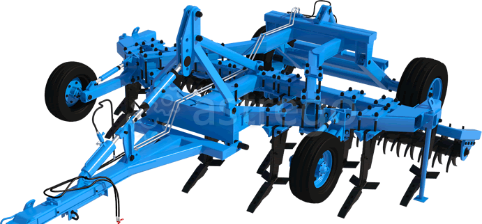 Плуг чизельный прицепной со срезным болтом с катком зубчатым SVAROG 4,5 Санкт-Петербург - изображение 1