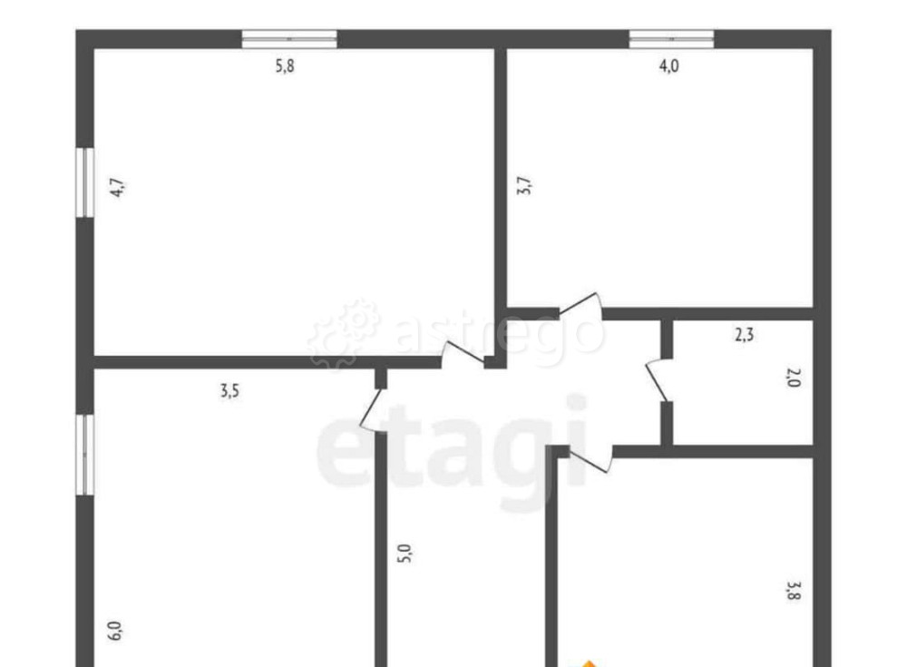 Дом, 113 м2, 7 соток, 1 эт. Благовещенск - изображение 4