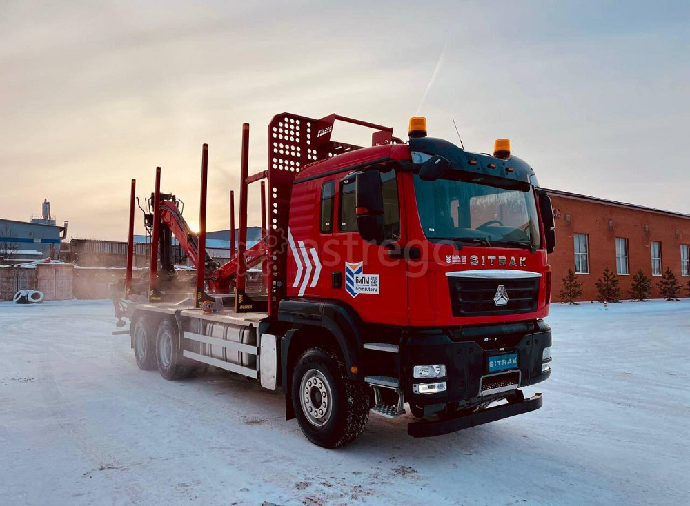 Лесовоз Sitrak C7H 6х4 с КМУ Велмаш-С 10-86 (LZZ8DMWFXRC590889) Набережные Челны - изображение 1